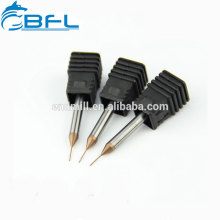 BFL Hartmetall-Schneidwerkzeuge Schaftfräser 0.1mm Vollhartmetall-Mikro-Schaftfräser 0.1mm